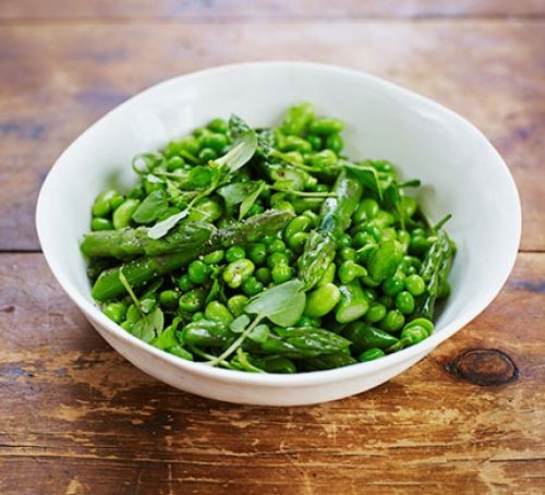 Pods & sods with watercress