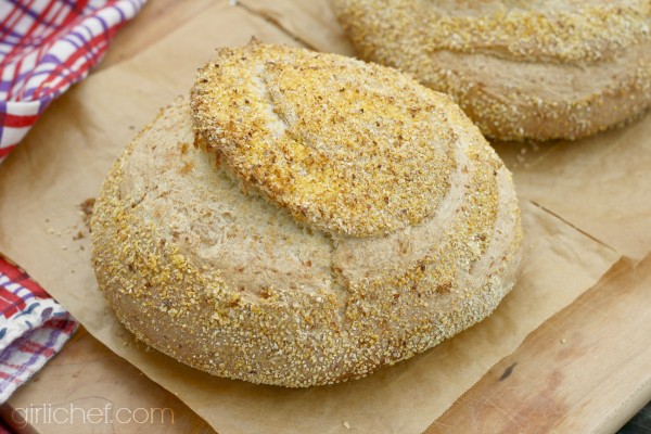 Polenta bread