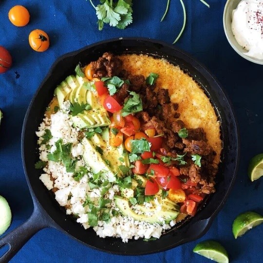 Polenta elote