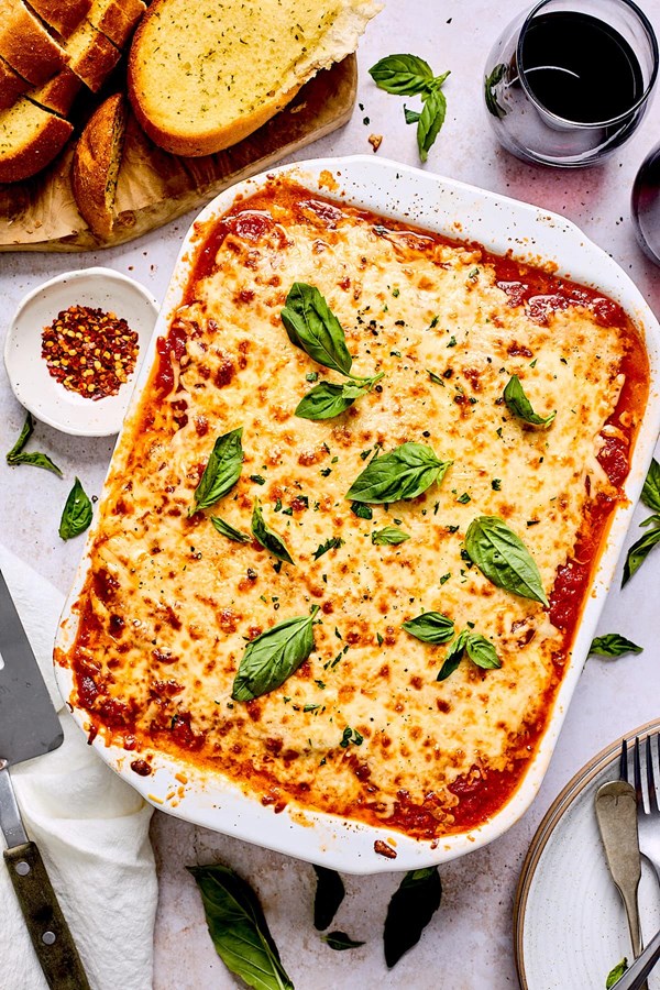 Polenta lasagna