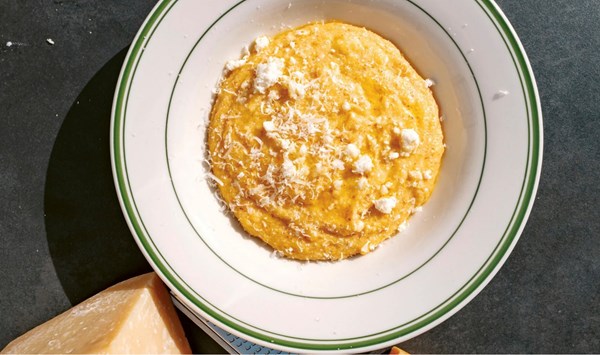 Polenta tre formaggi