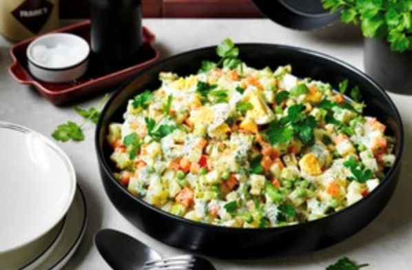 Polish root vegetable salad