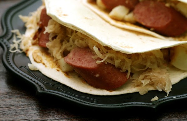 Polish tacos (Taco polaco)