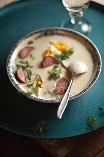 Polish white borscht (Biały Barszcz)