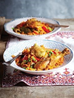Pollo arroz