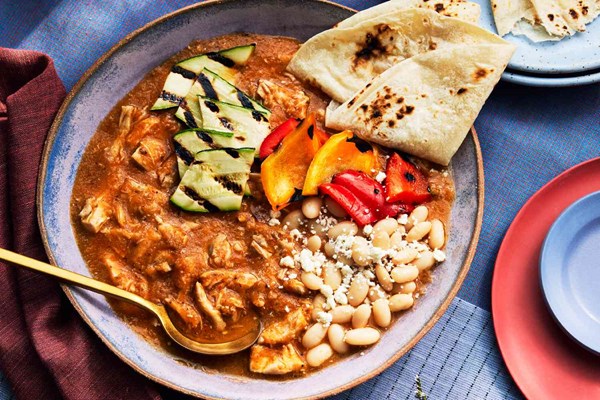 Pollo con chile