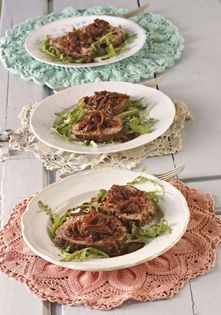 Polpettone with onions