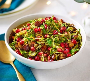 Pomegranate & chestnut sprouts