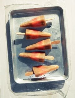 Pomegranate & pear-lime rockets