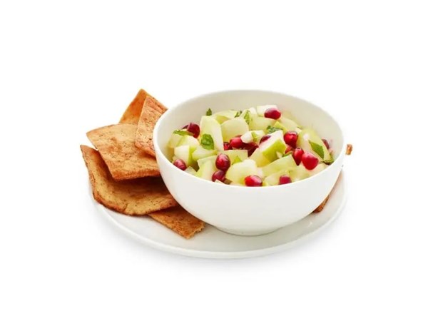 Pomegranate-apple salsa 