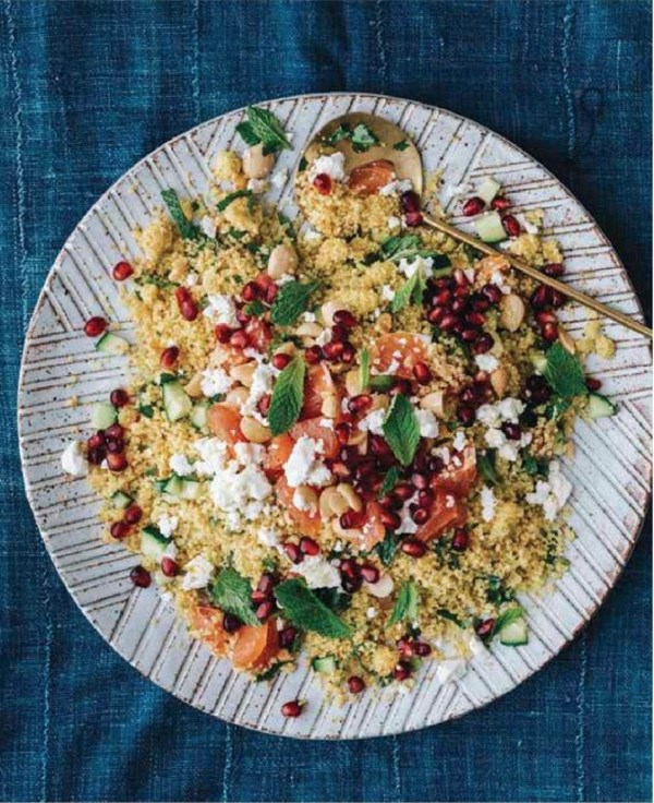 Pomegranate couscous [David LeFevre]
