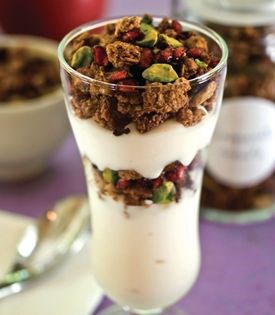 Pomegranate granola