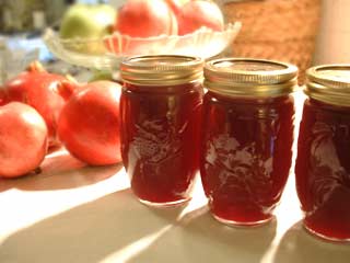 Pomegranate jelly