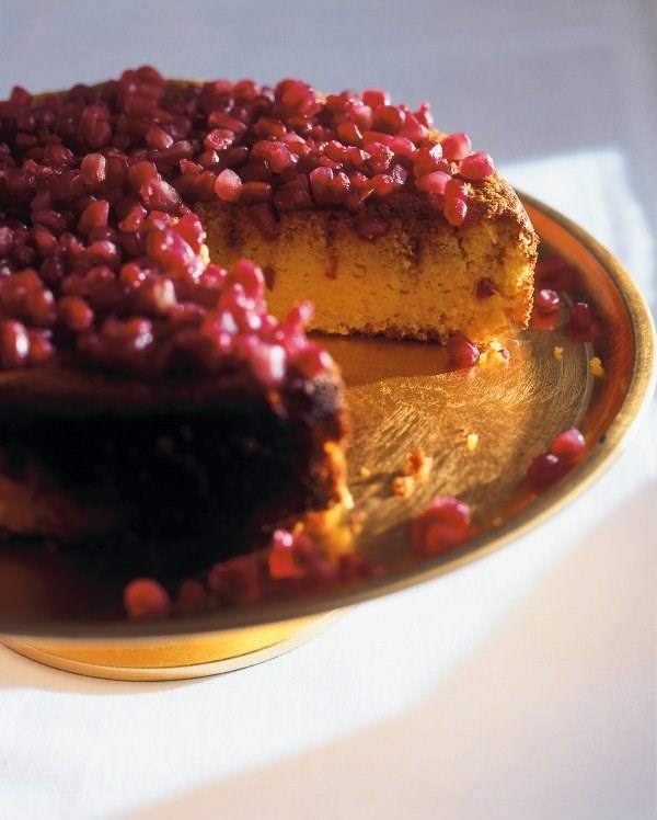 Pomegranate jewel cake