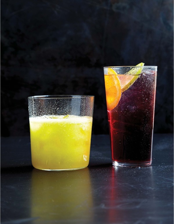 Pomegranate limeade