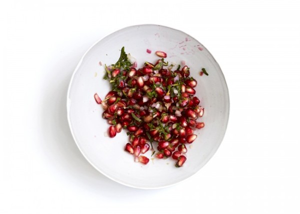 Pomegranate-mint relish