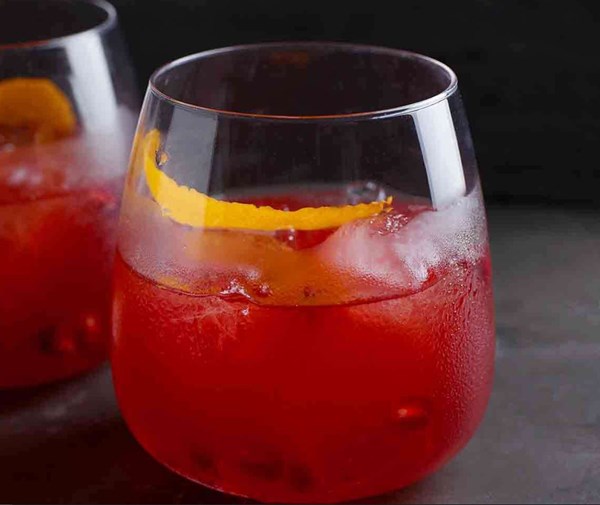Pomegranate Negroni