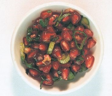 Pomegranate salsa