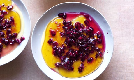 Pomegranate seed brulee