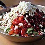 Pomegranate tabbouleh salad