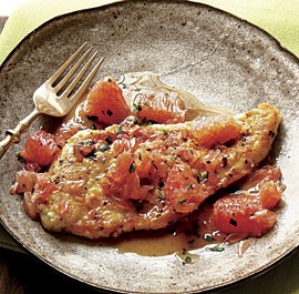 Pomelo chicken Francese