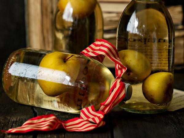 Pomme prisonnière tipple