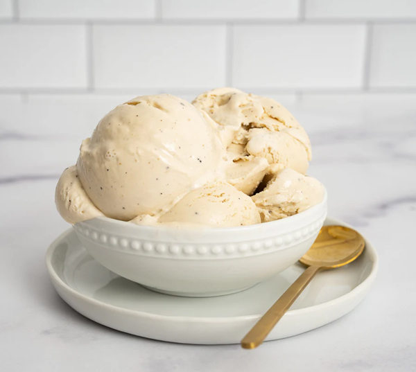 Pooja's coffee cardamom ice cream
