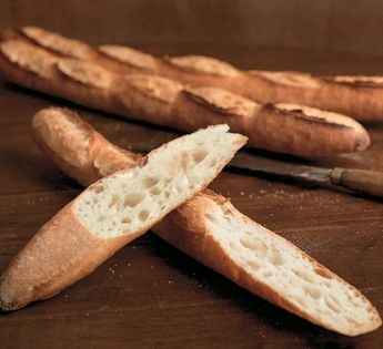 Poolish baguette
