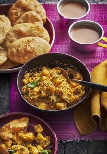 Poori subzi