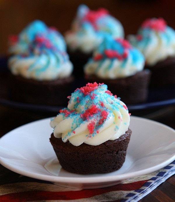 Pop rocks brownie bites