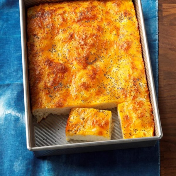 Poppy seed cheese bread