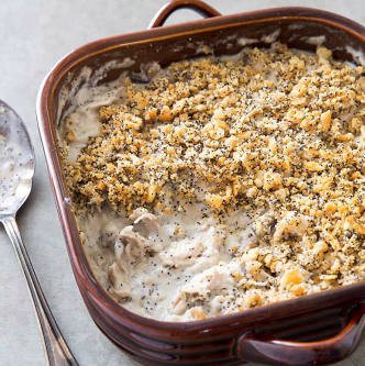 Poppy seed chicken casserole