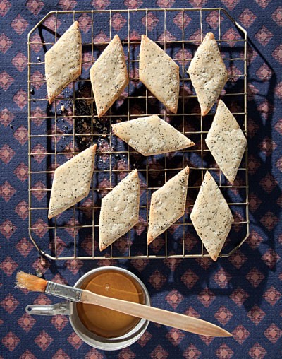 Poppy seed honey cookies (Pirishkes)