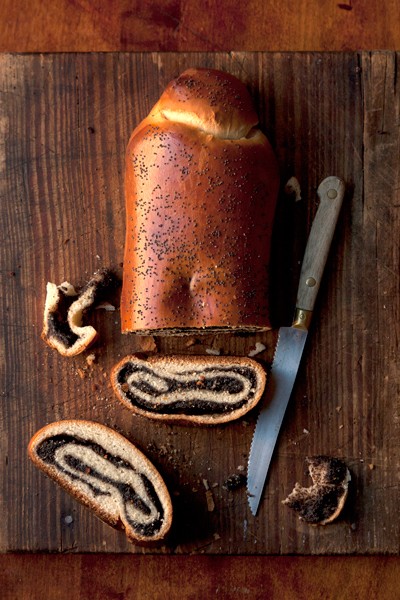 Poppy seed strudel (Mak pirog)
