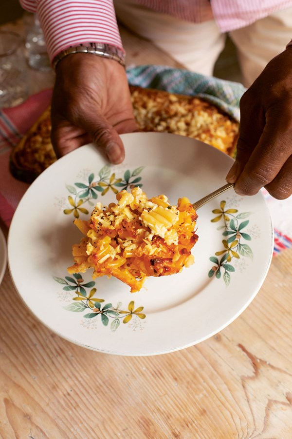 Pops' mac pie