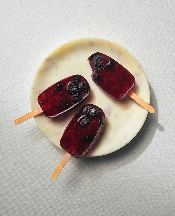 Popsicle base sugar syrup