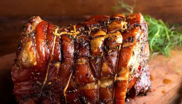 Porchetta pork roast