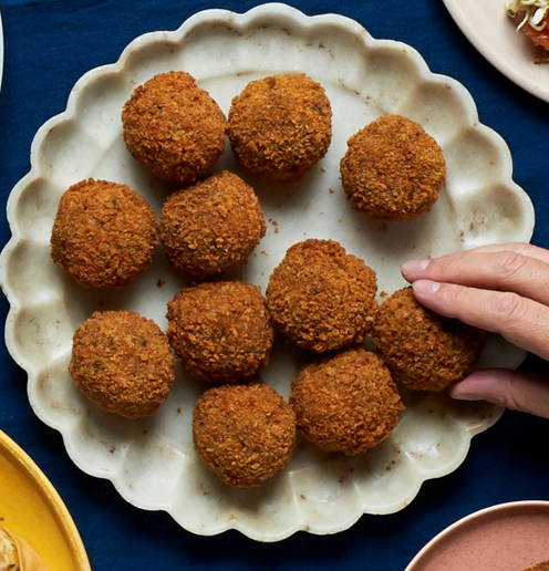 Porcini arancini