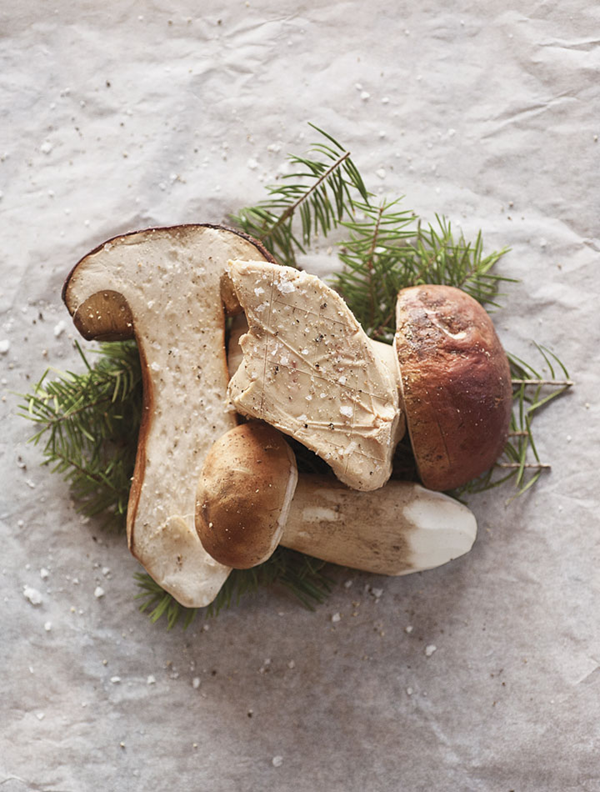 Porcini, foie gras & Douglas fir