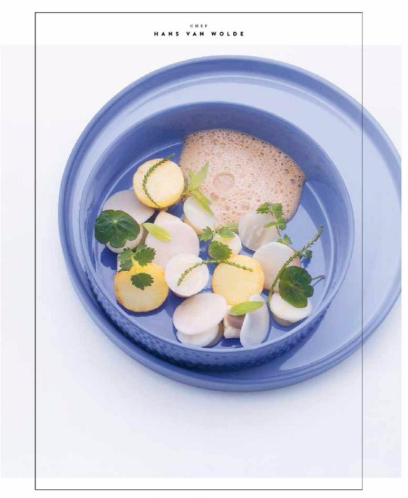 Porcini gnocchi with truffle mousse [Hans Van Wolde]