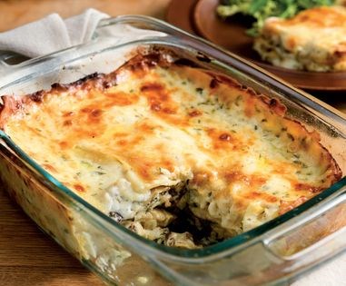Porcini lasagna [Langdon Cook]