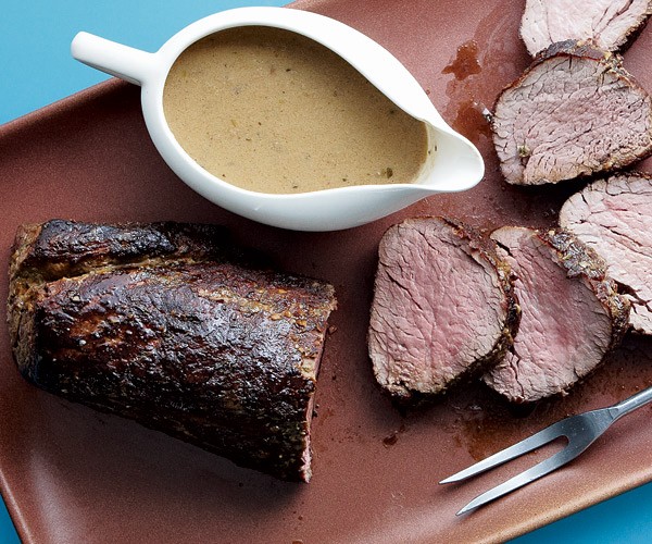 Porcini-leek sauce