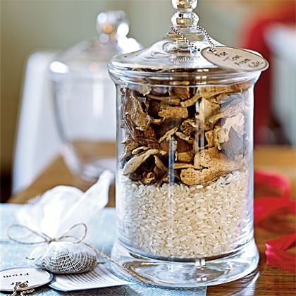 Porcini mushroom risotto