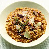 Porcini mushroom risotto