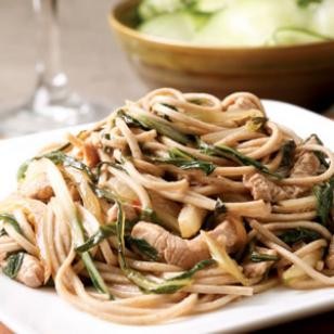 Pork & bok choy stir-fry