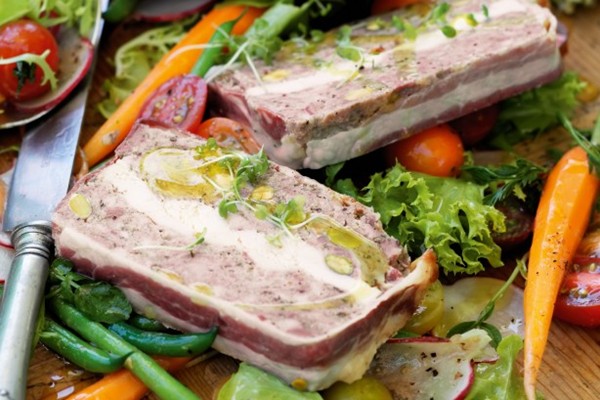 Pork & chicken terrine