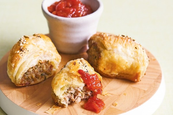 Pork & fennel sausage rolls