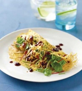 Pork & scallop egg nets