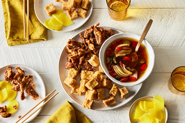 Pork & tofu tangsuyuk