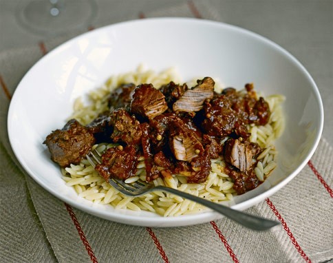 Pork afelia